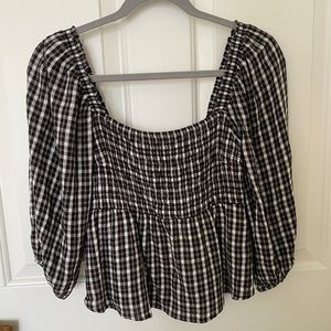 Peplum blouse